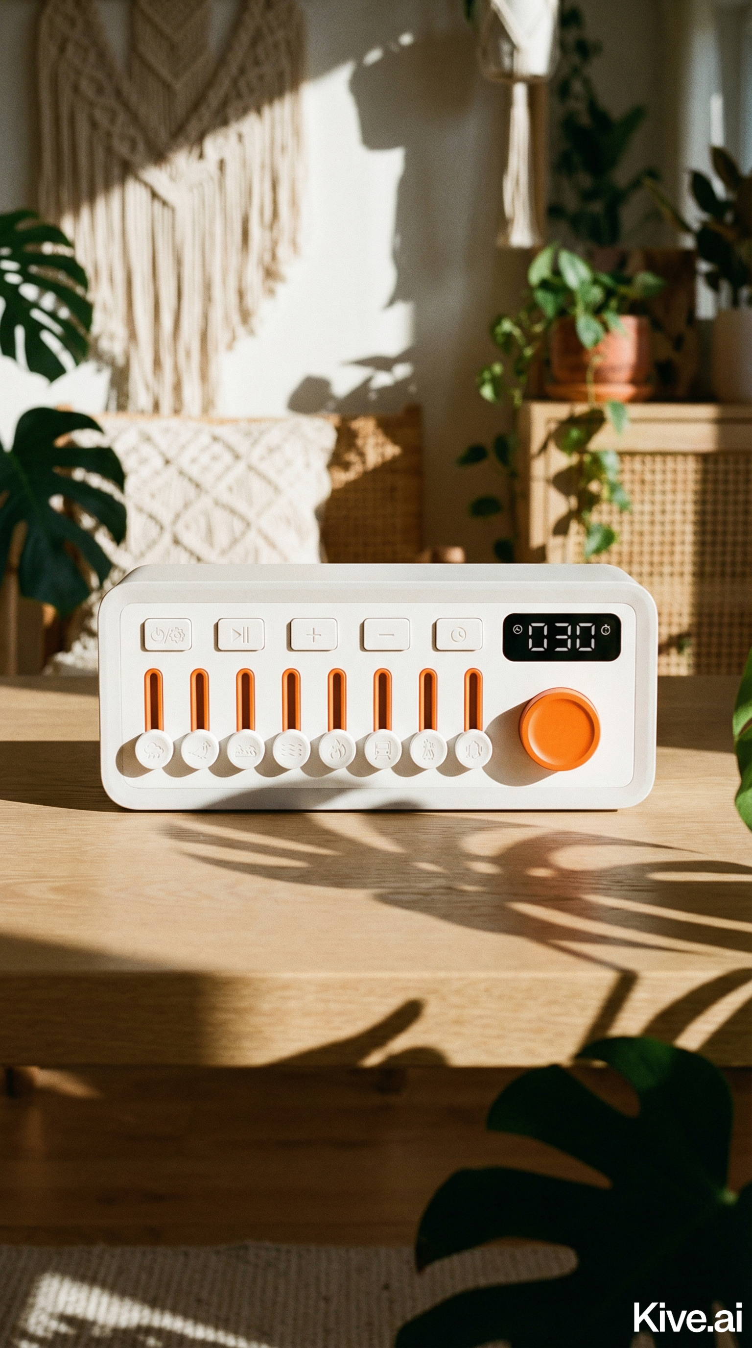 MoodMix: 3-in-1 Naturklangmixer & Bluetooth Lautsprecher · Ambient-Licht · Auto-Off