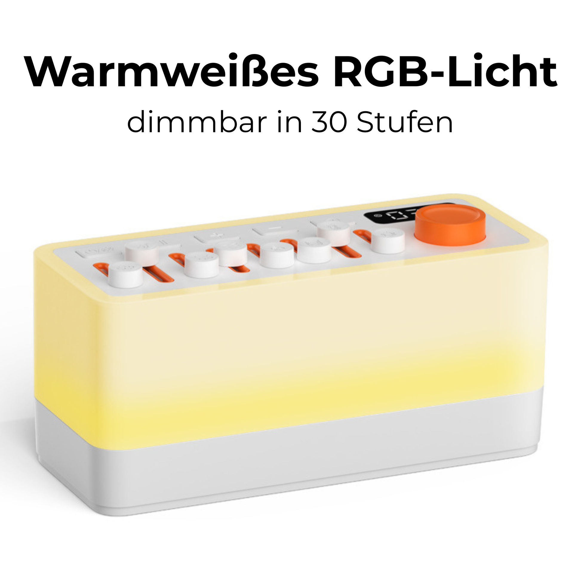 MoodMix: 3-in-1 Naturklangmixer & Bluetooth Lautsprecher · Ambient-Licht · Auto-Off